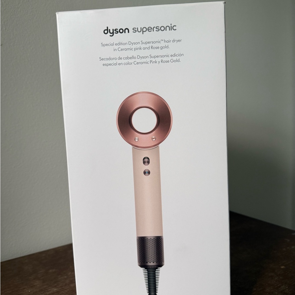 Dyson Supersonic Hair Dryer in Ceramic Pink and Rose Gold